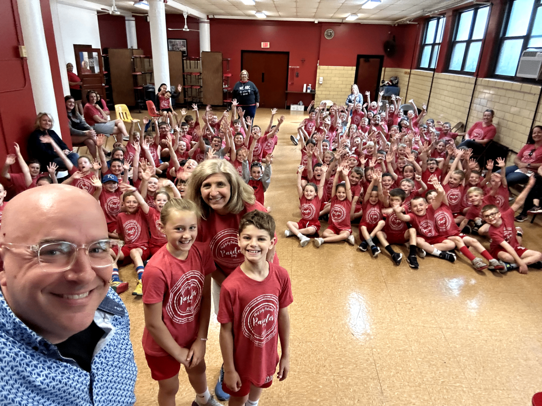 K-4 Pro-Kids Show at a Catholic school assembly
