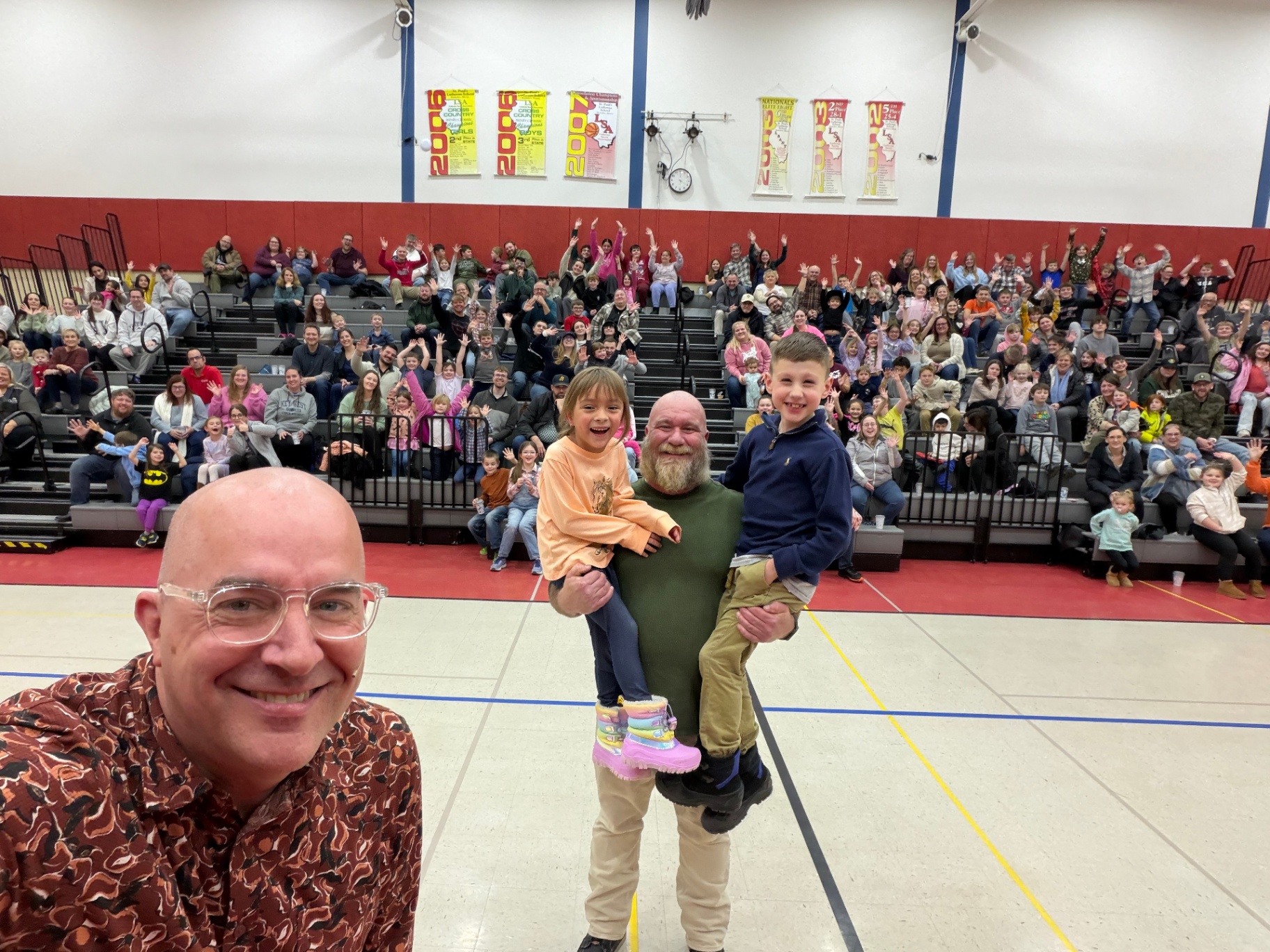 Lutheran school Family Night audience