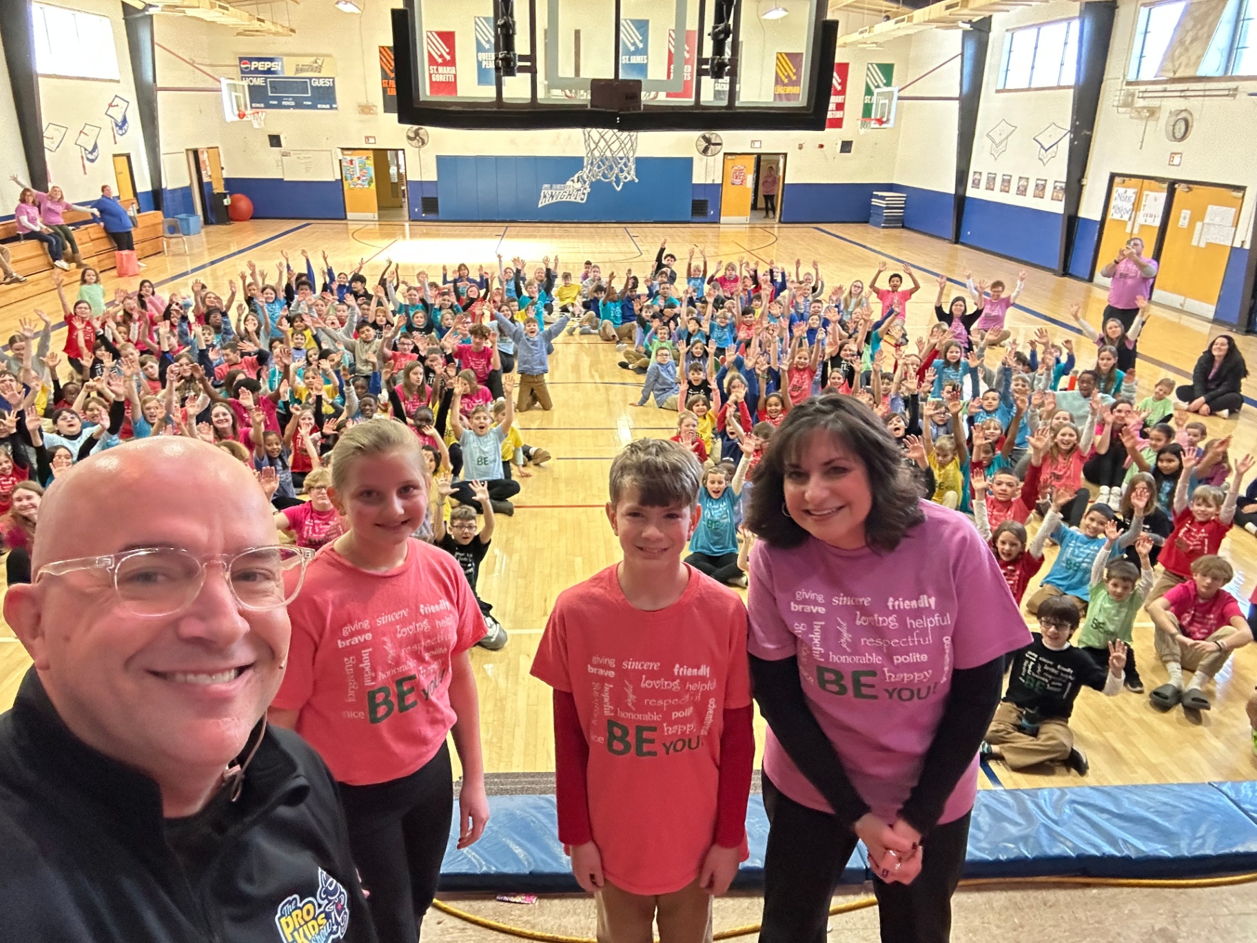 Wisconsin Catholic school that has hosted Tim annually since 2014