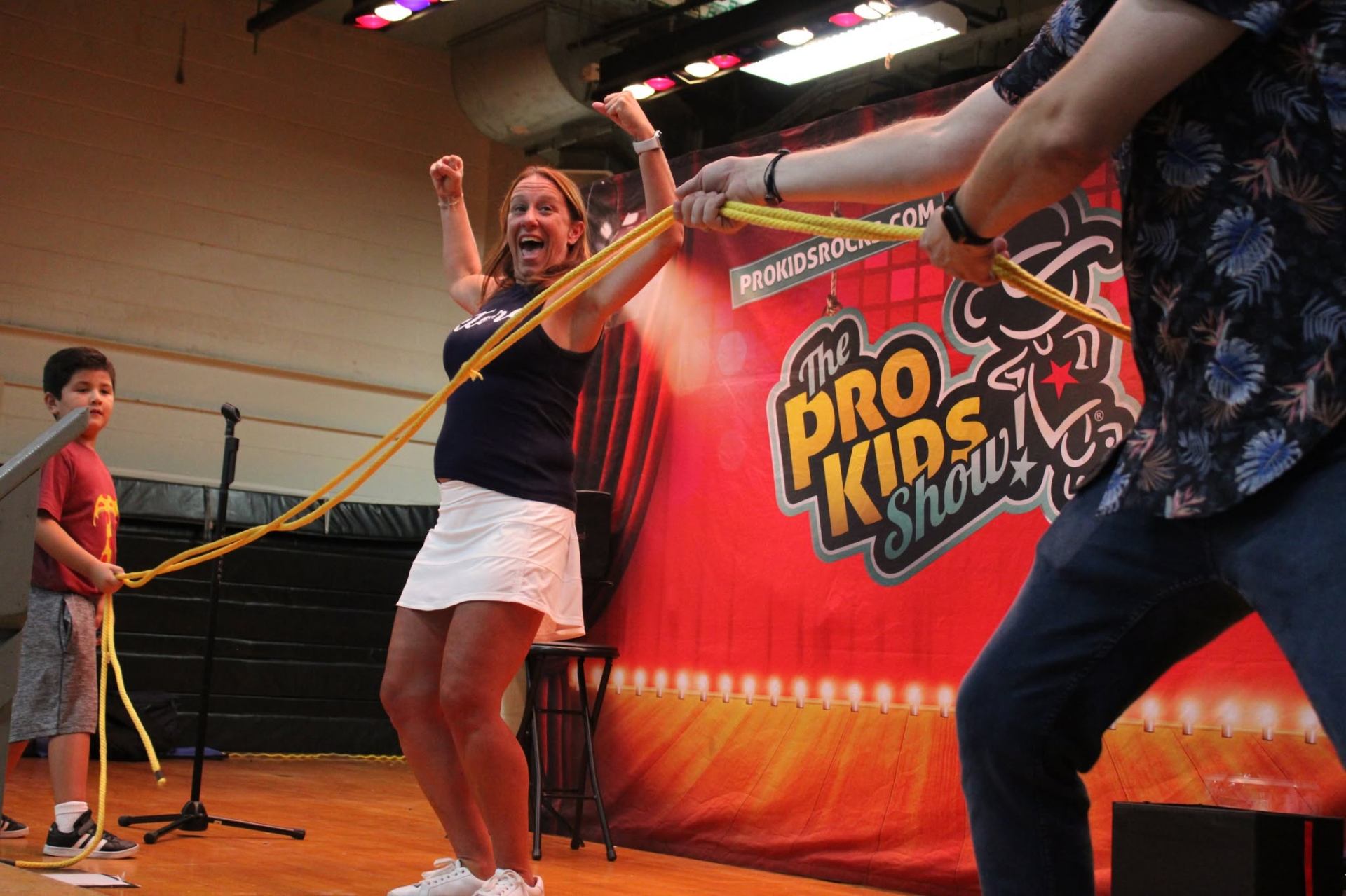 Another happy principal becomes a hero.